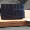 Porte cartes - croco navy – Image 2