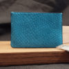 porte cartes - squama bleu – Image 2